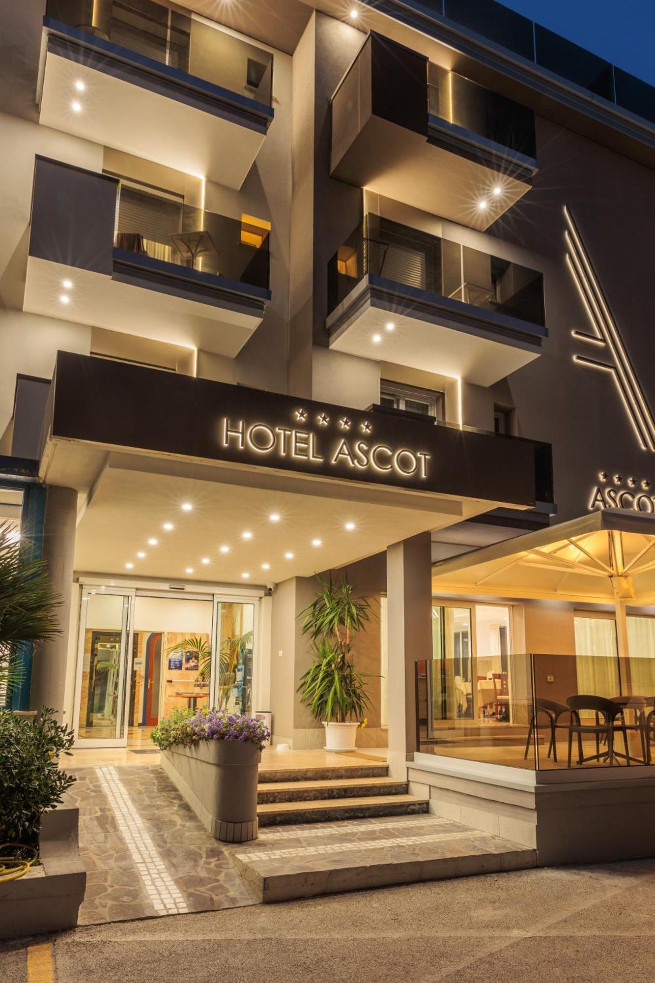 Hotel Ascot Риччоне Екстер'єр фото